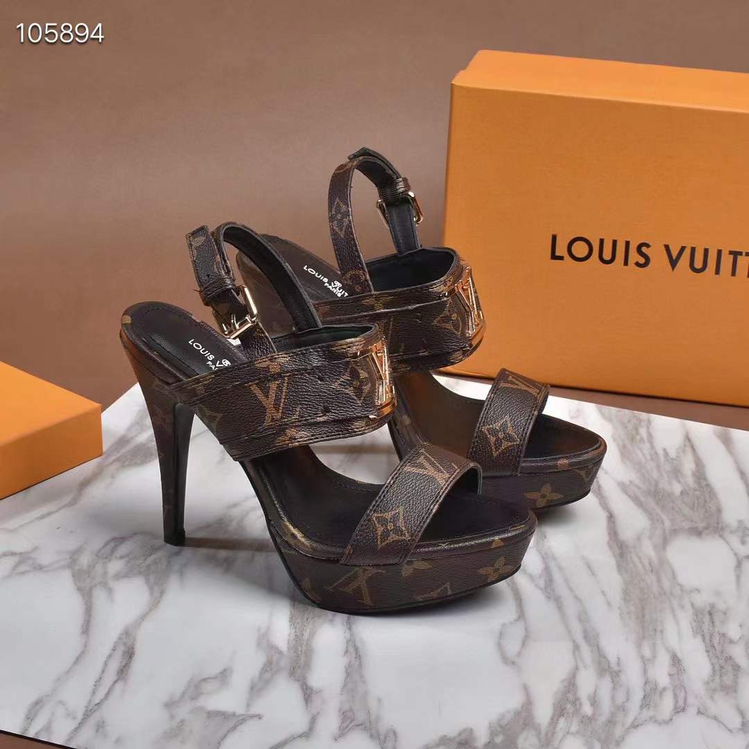 Women L*ouis V*uitton Top Slippers