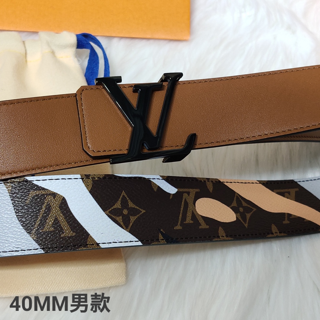 L*ouis V*uitton Belts Top Quality 40MM