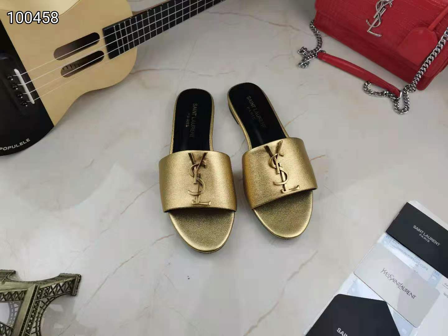 Women Y*SL Top Pumps