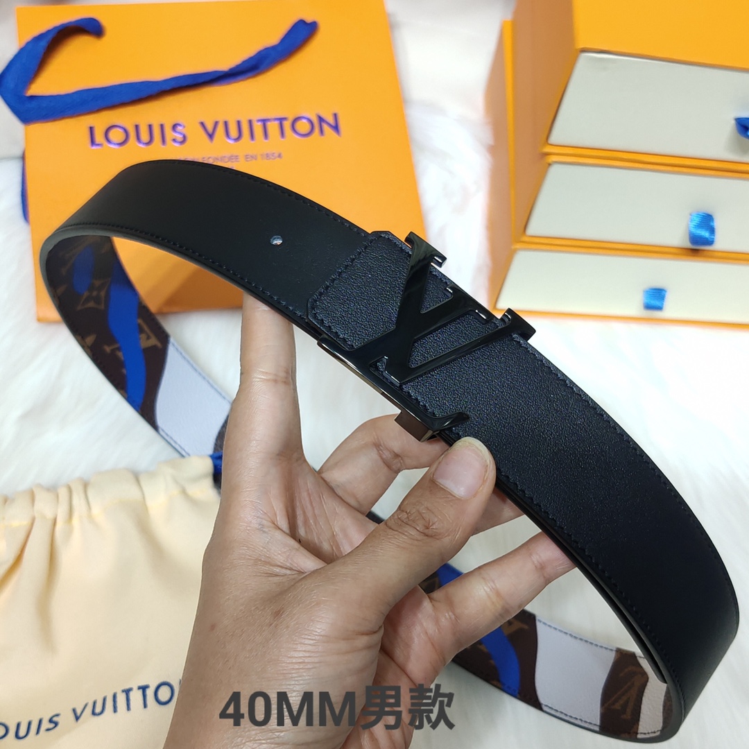L*ouis V*uitton Belts Top Quality 40MM