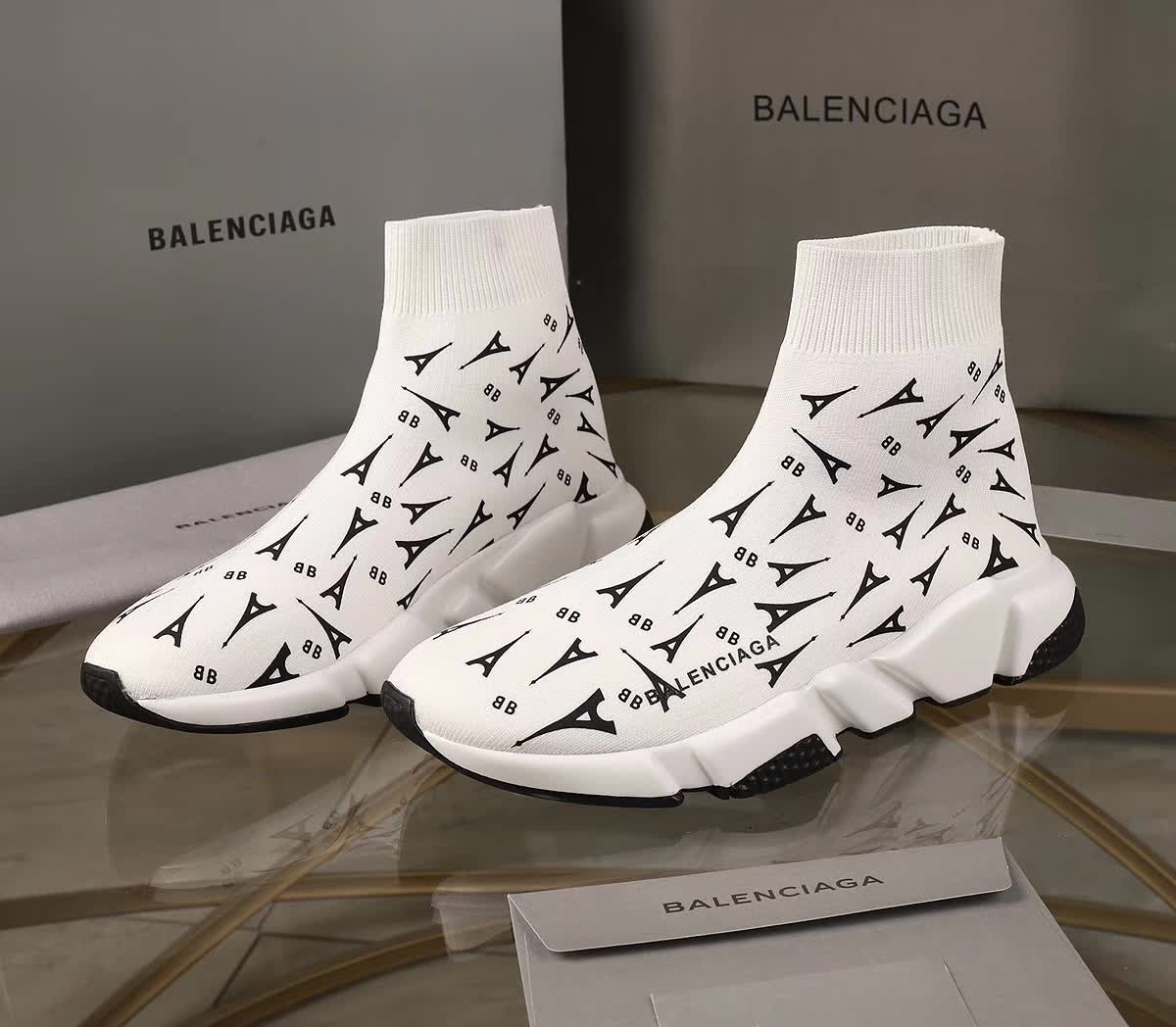 Men Women B*alenciaga Top Sneaker