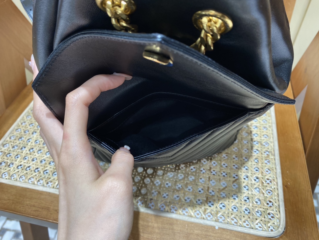 Y*SL Bag Top Quality 22*29*15 cm