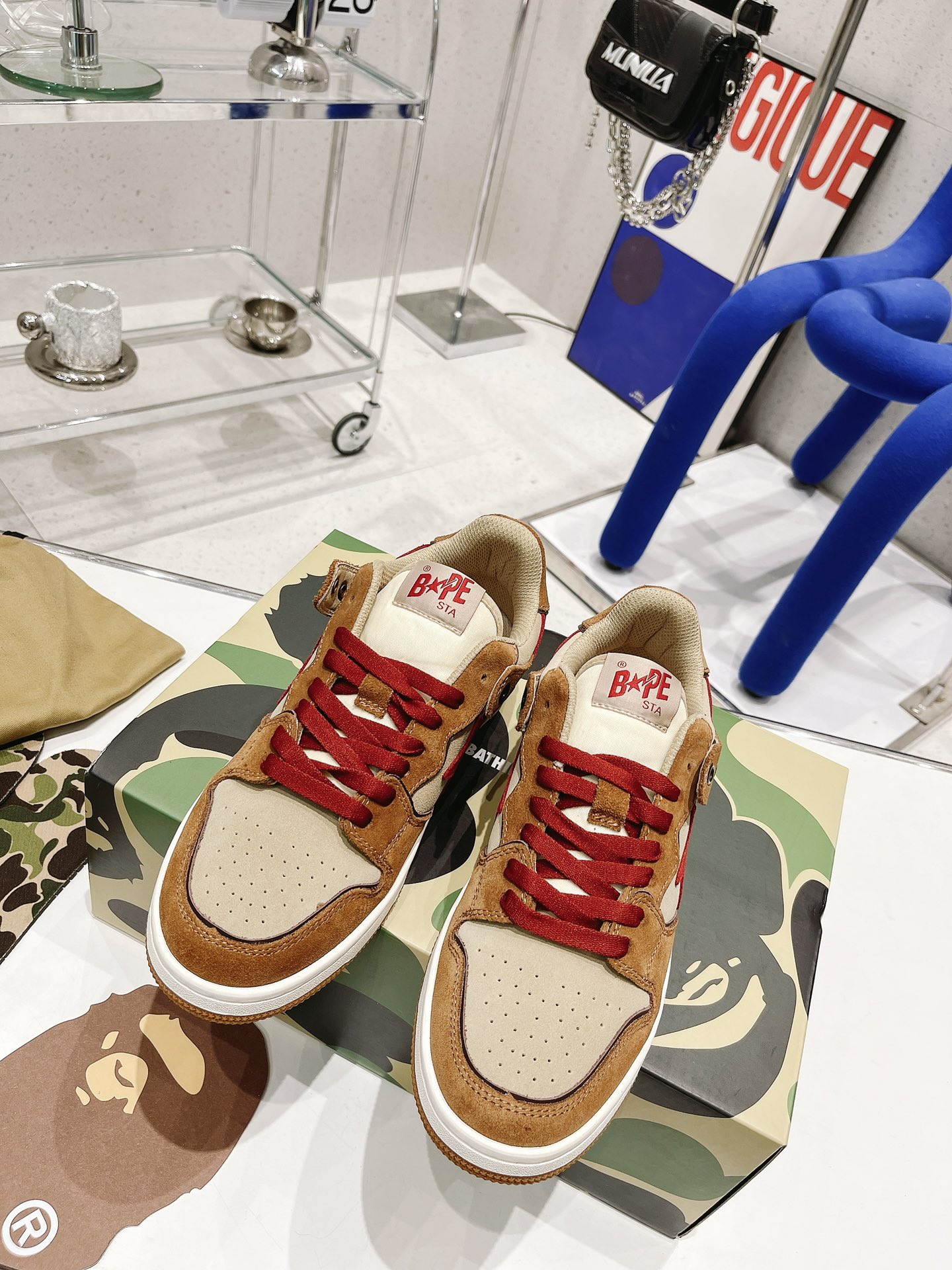 Men Women B*ape Top Sneaker