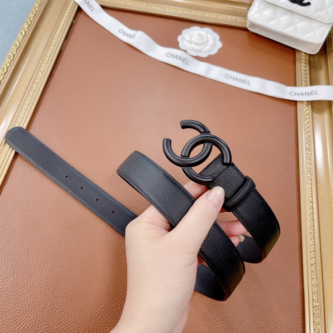 C*hanel Belts Top Quality 3.0cm