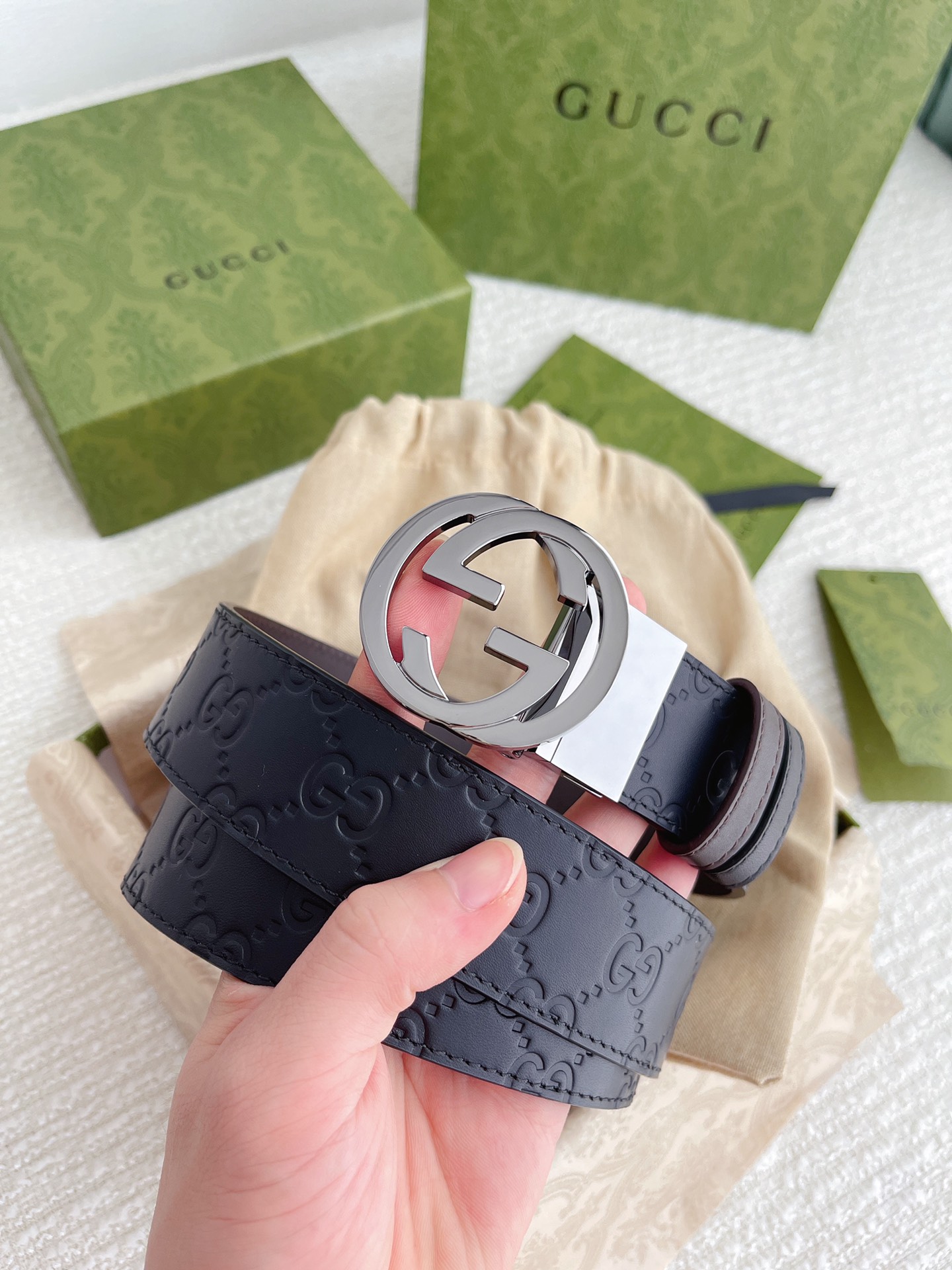 G*ucci Belts Top Quality 37MM