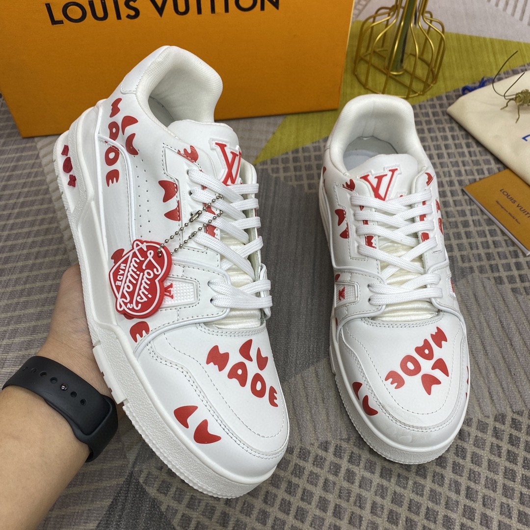Men Women L*ouis V*uitton Top Sneakers
