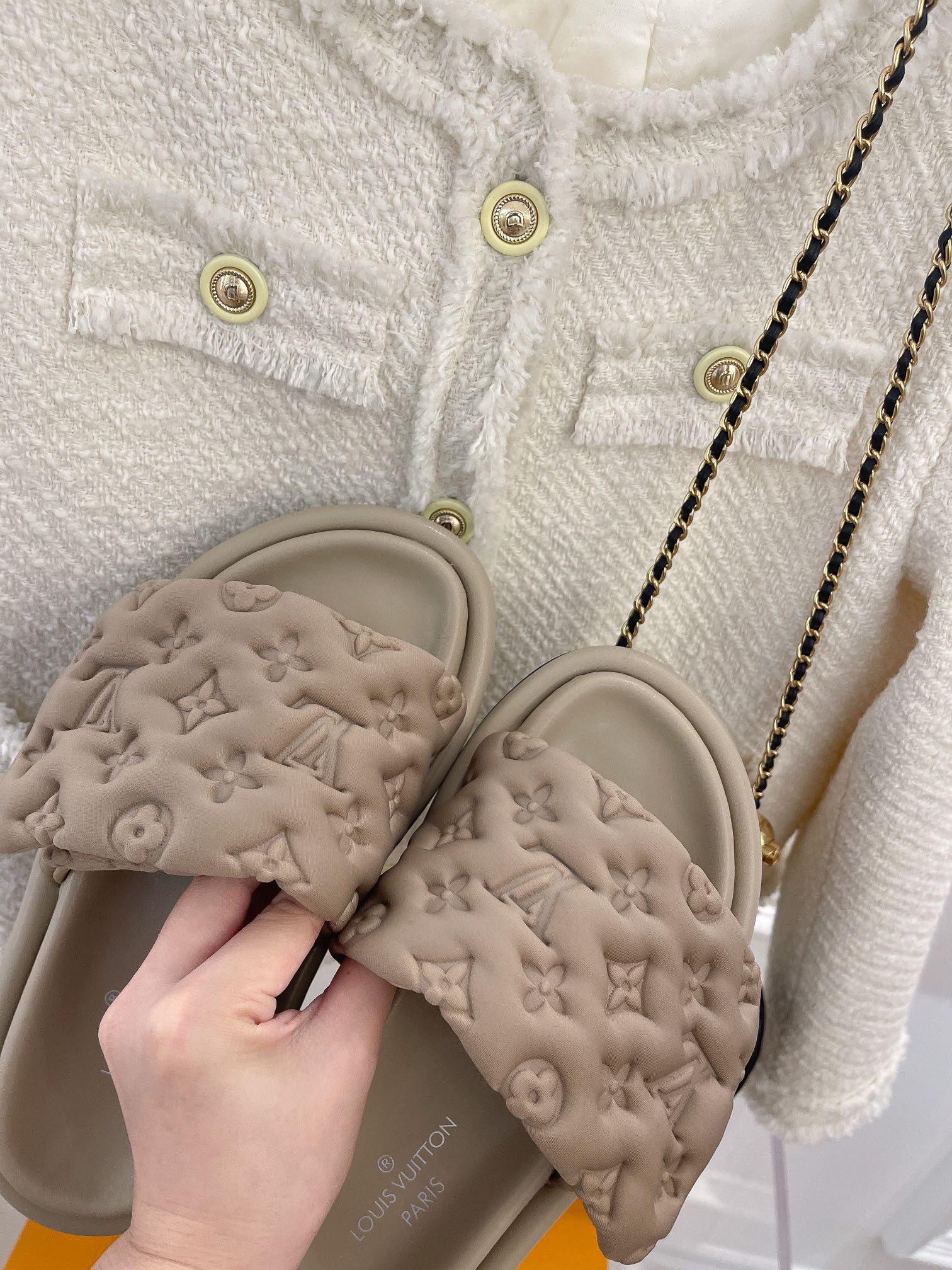 Men Women L*ouis V*uitton Top Sandals