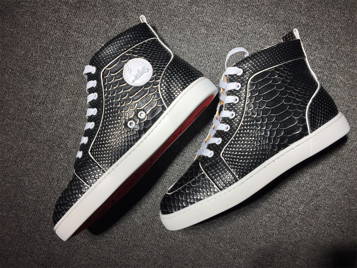 C*ristian L*uboutin Python Sneaker
