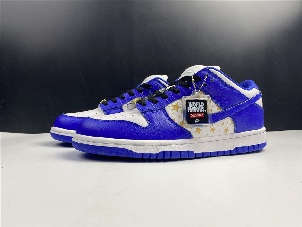 from Supreme x Nike SB Dunk Low DH3228-100
