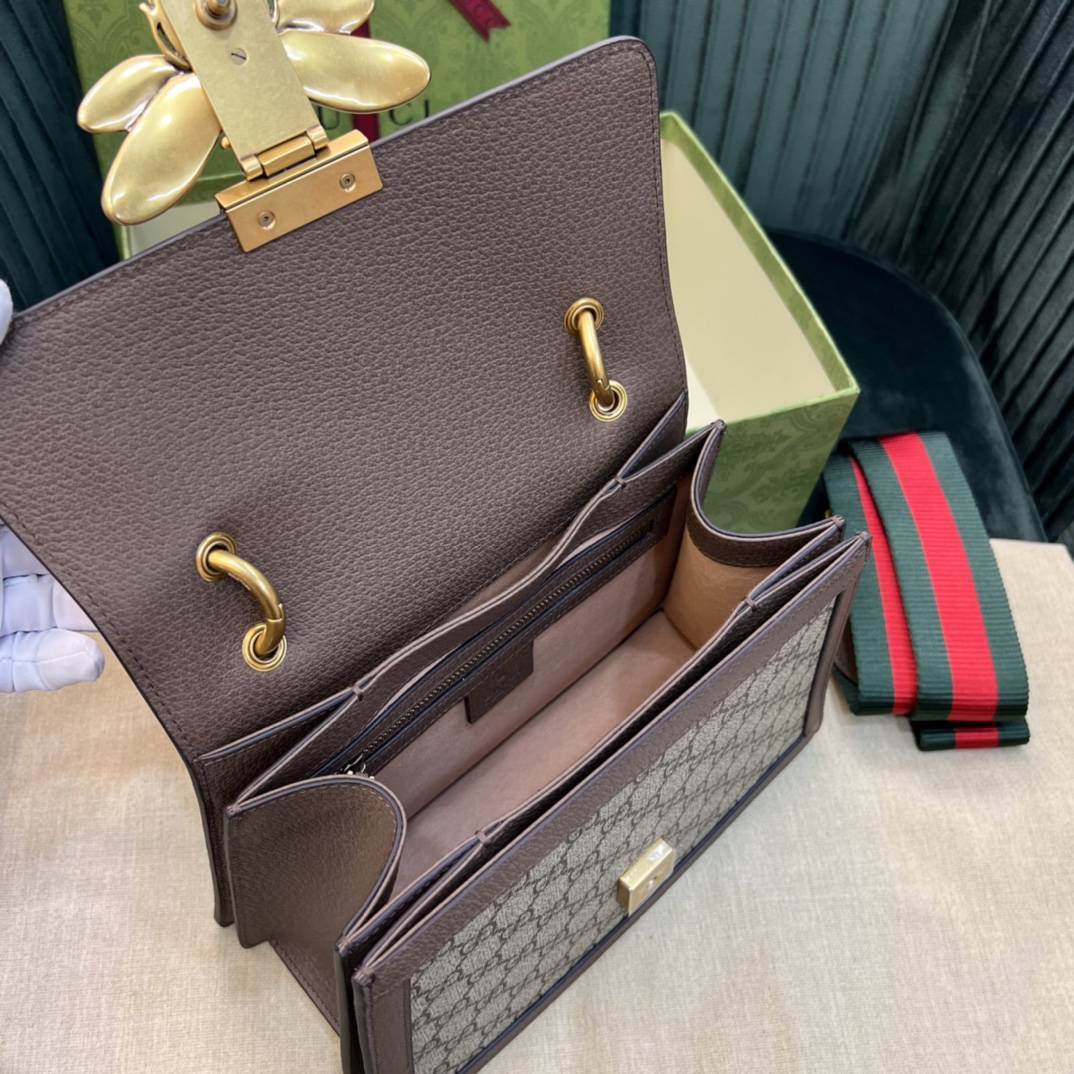 G*ucci Bag Top Quality 25.5*17.5*13CM