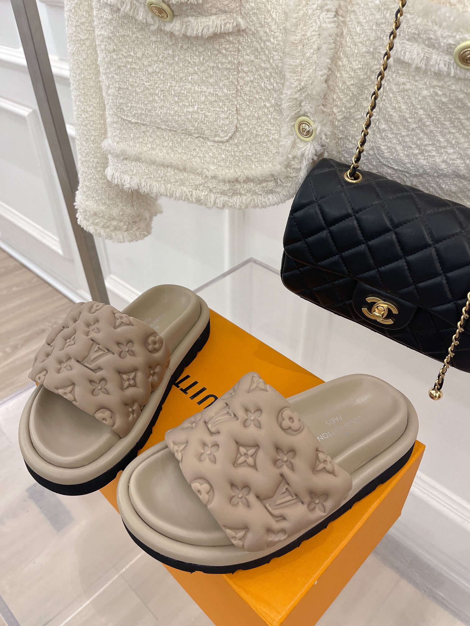 Men Women L*ouis V*uitton Top Sandals