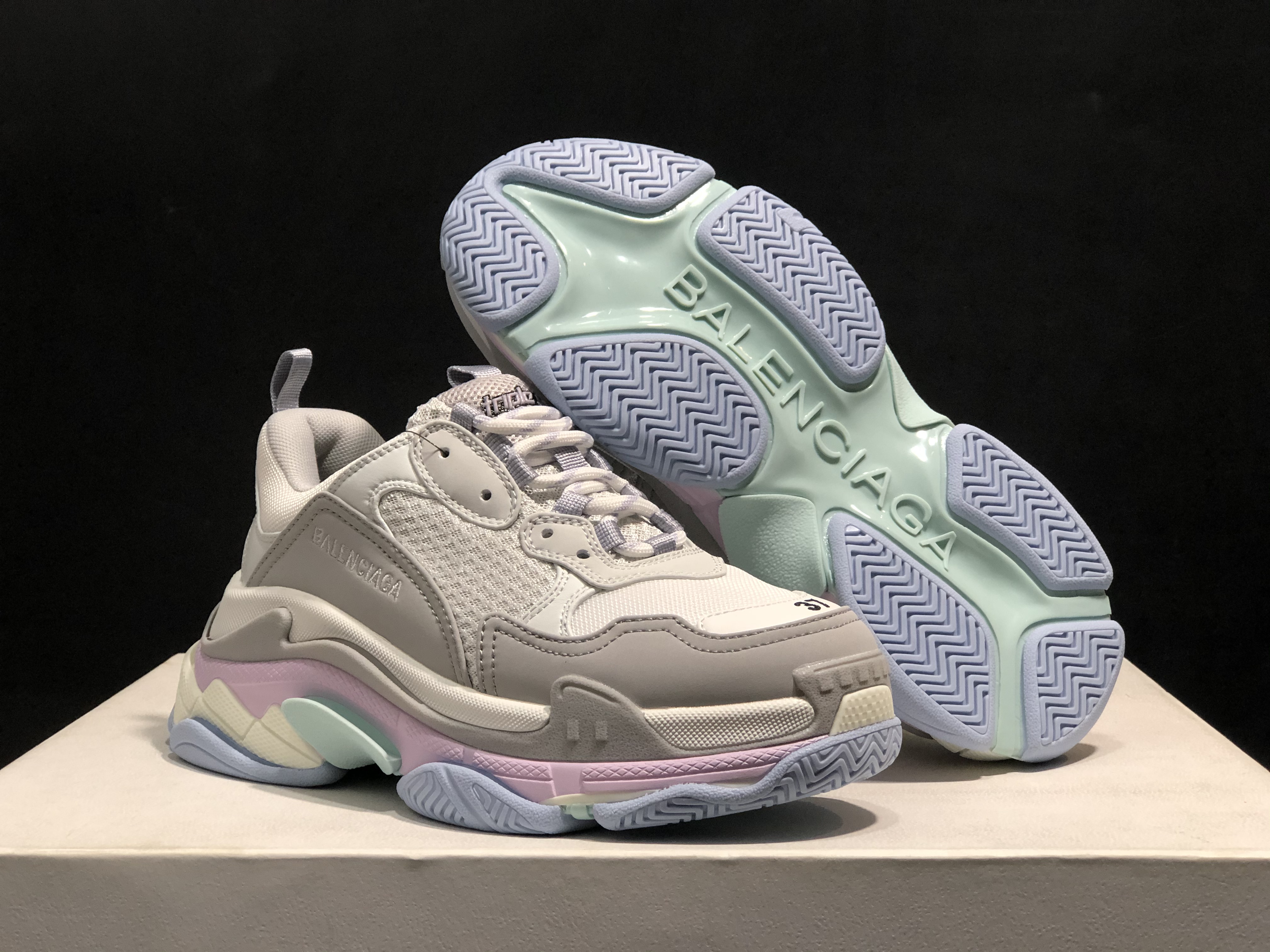 Men Women B*alenciaga Top Sneaker