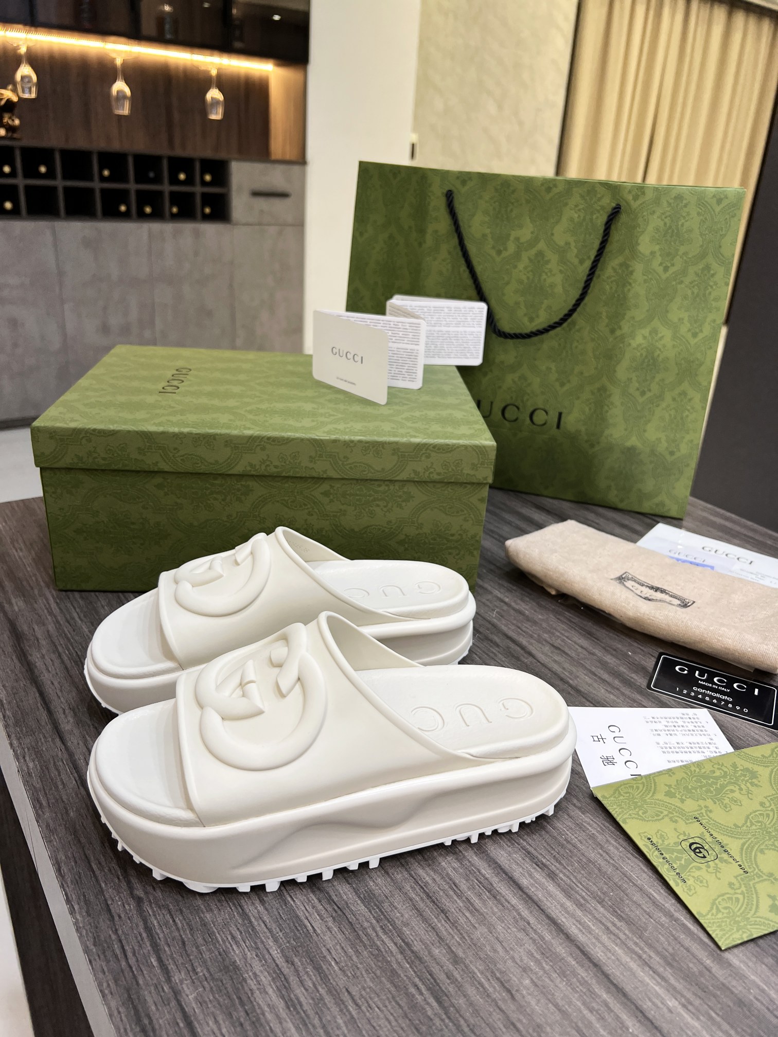 Men Women G*ucci Top Sandals