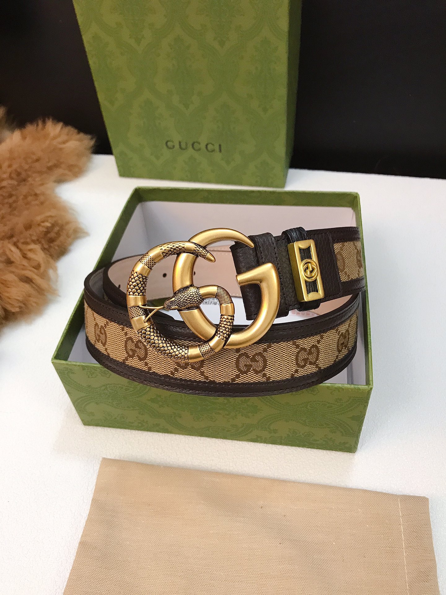 G*ucci Belts Top Quality 38MM