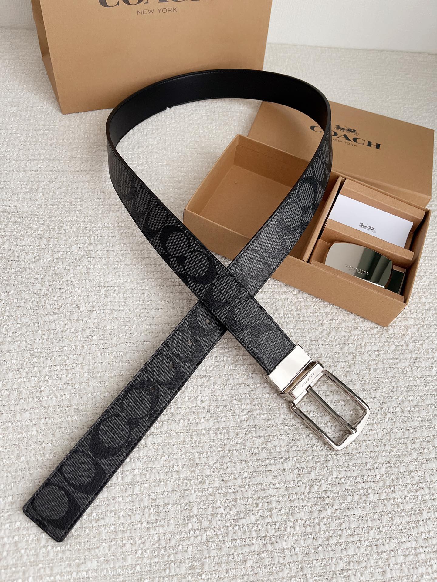 C*oach Belts Top Quality 37MM