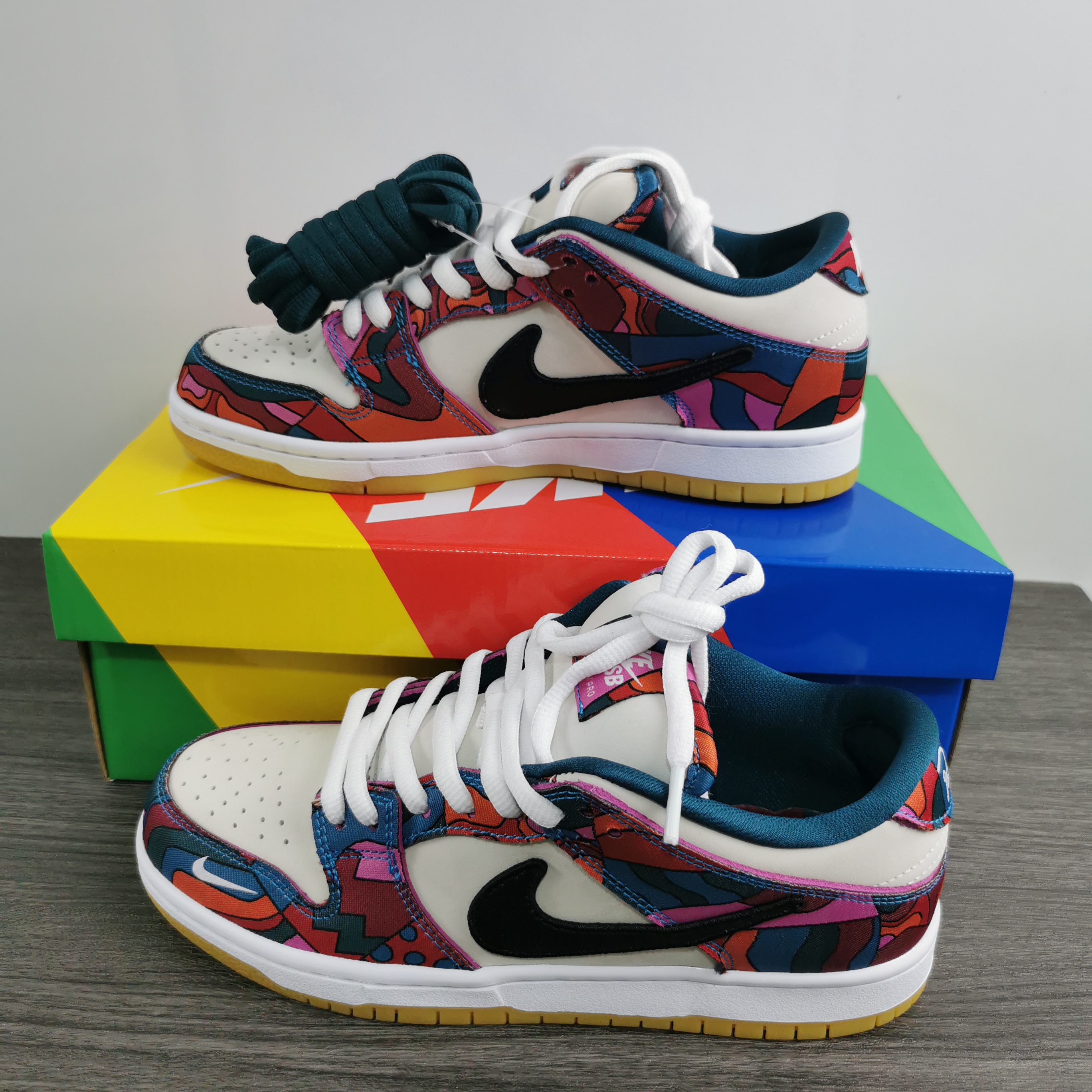 from Parra X Nike SB Dunk Low DH7695-600