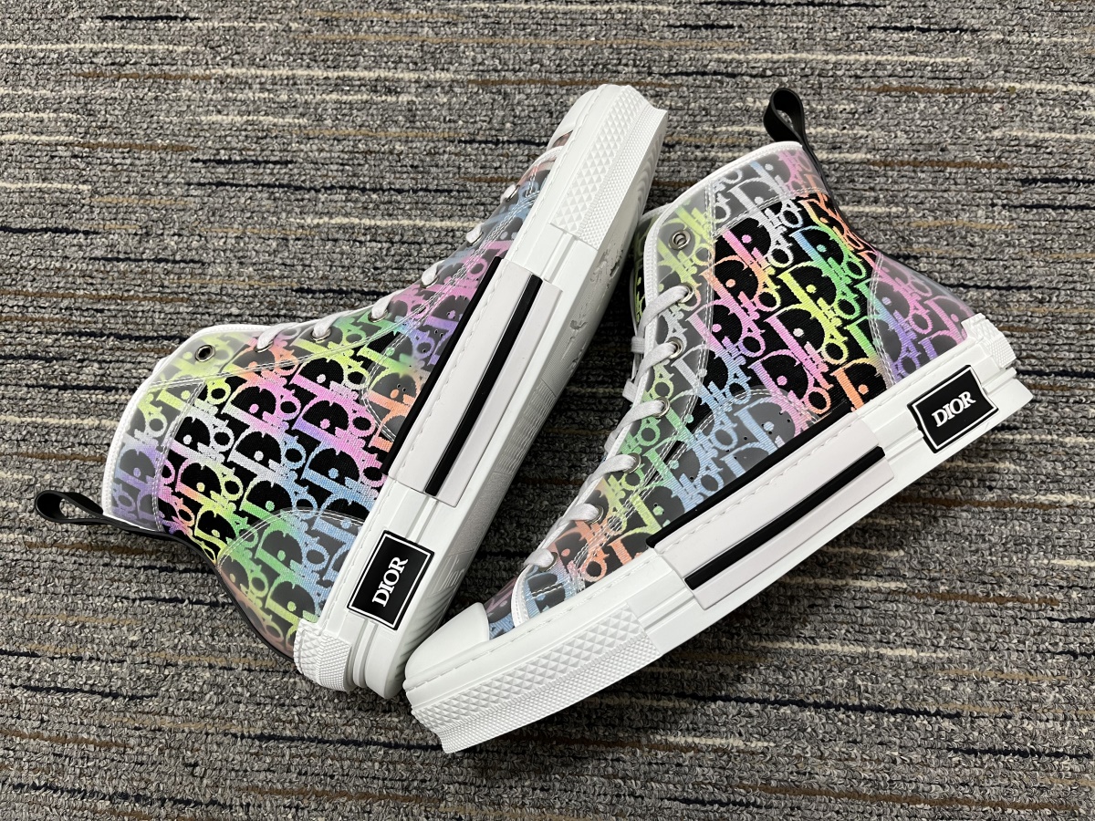 Men Women D*ior Top Sneakers