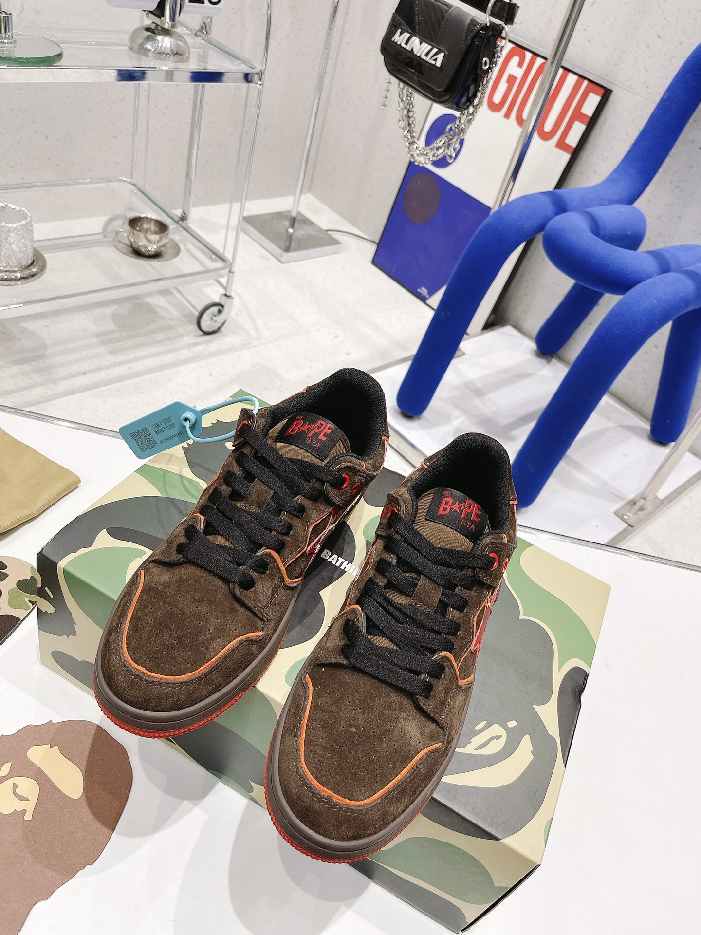 Men Women B*ape Top Sneaker