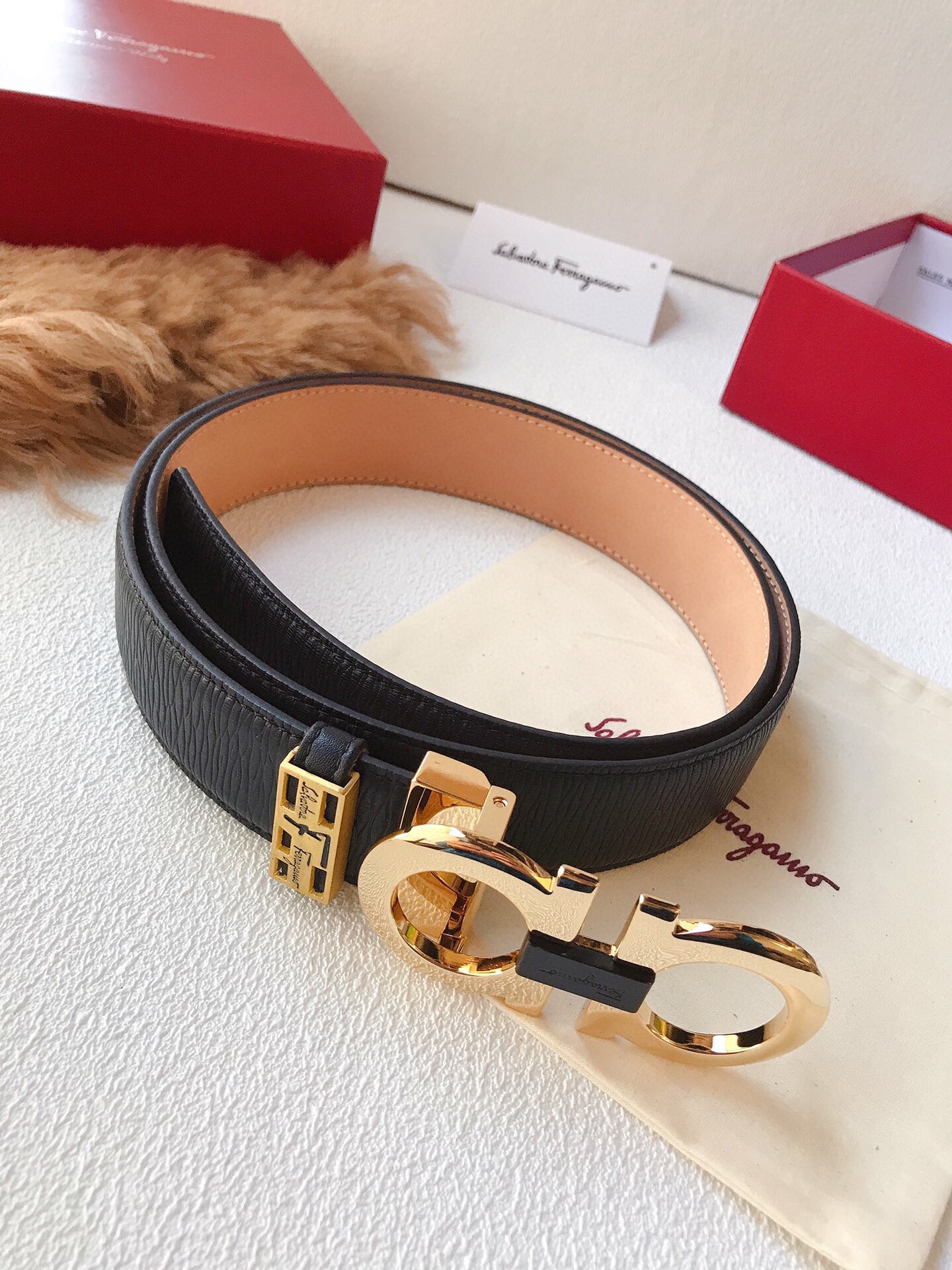 F*erragamo Belts Top Quality 34MM