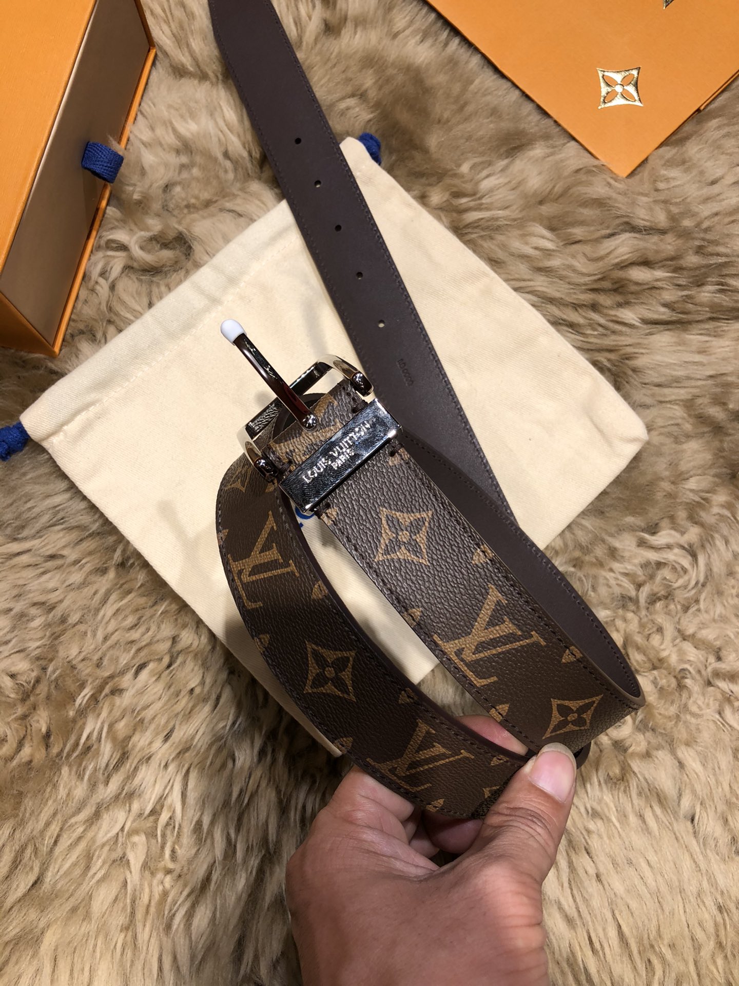 L*ouis V*uitton Belts Top Quality 35MM