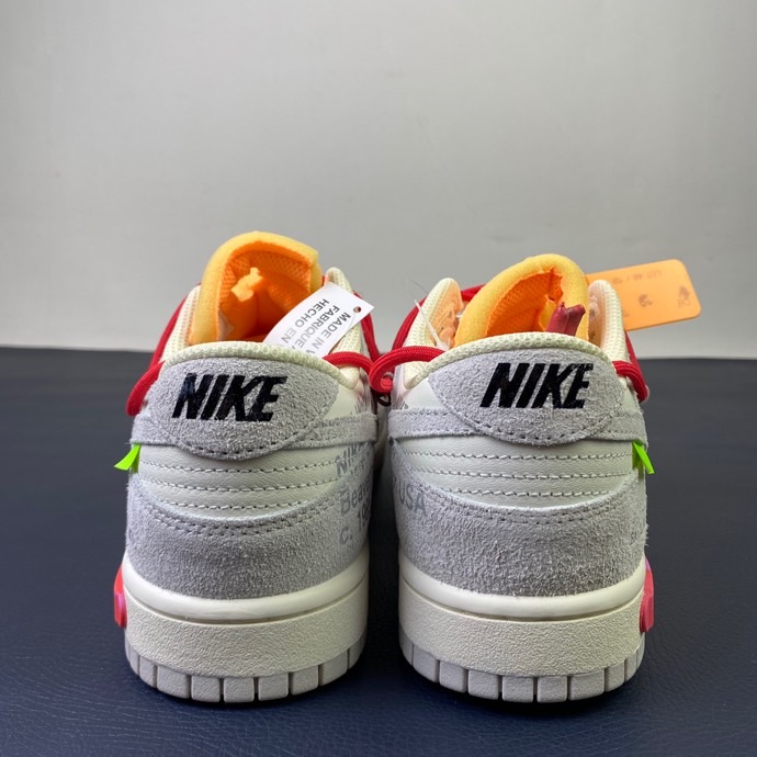 from O*ff-W*hite x Nike Dunk Low