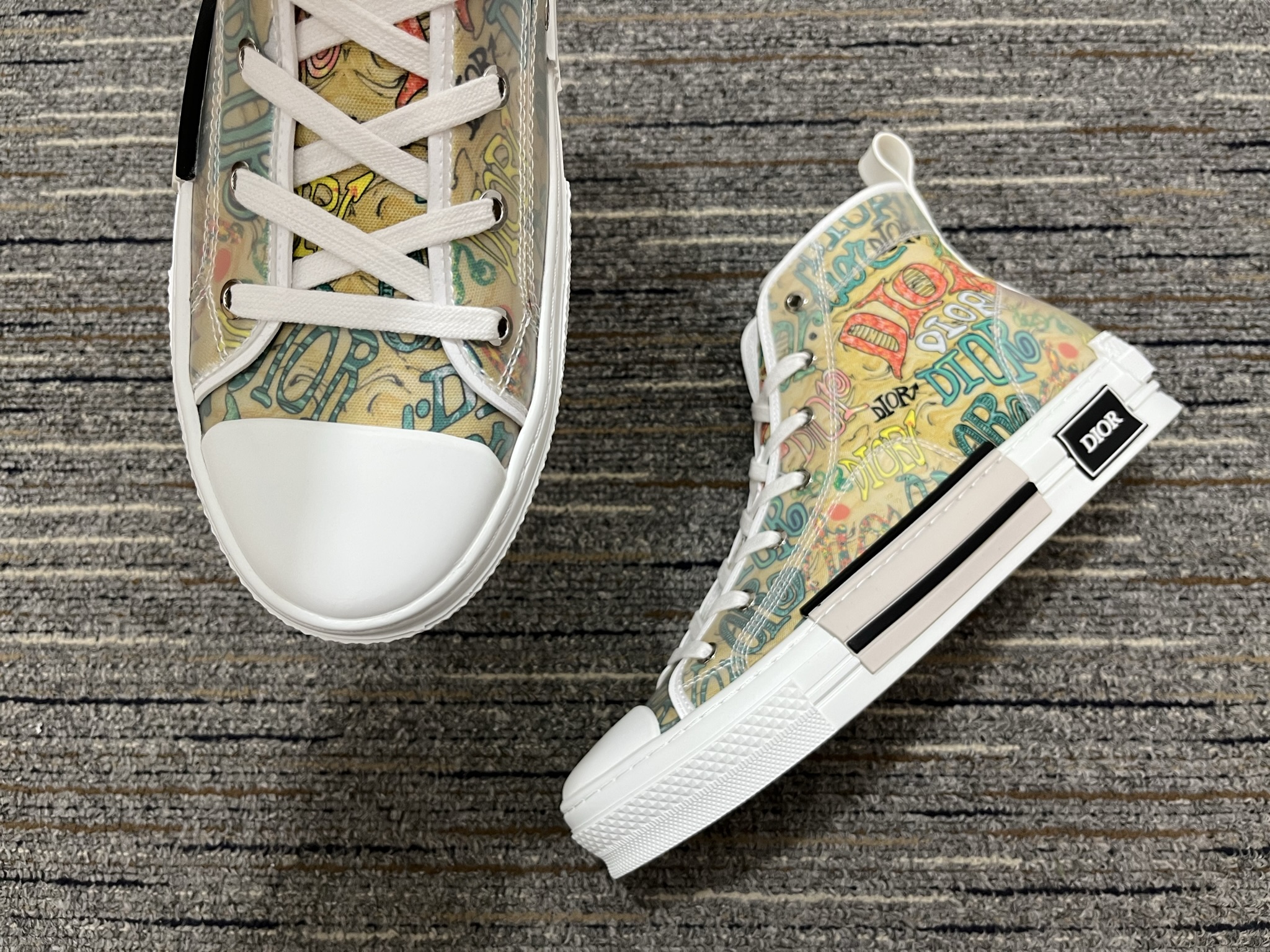 Men Women D*ior Top Sneakers