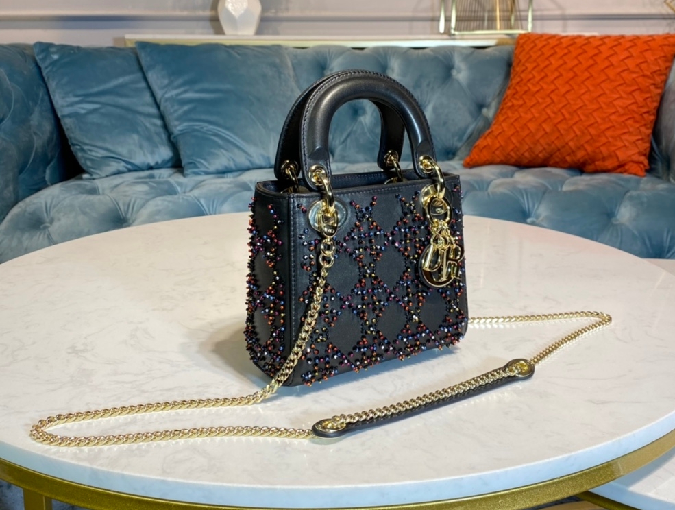 D*ior Bag Top Quality 17*7*14CM