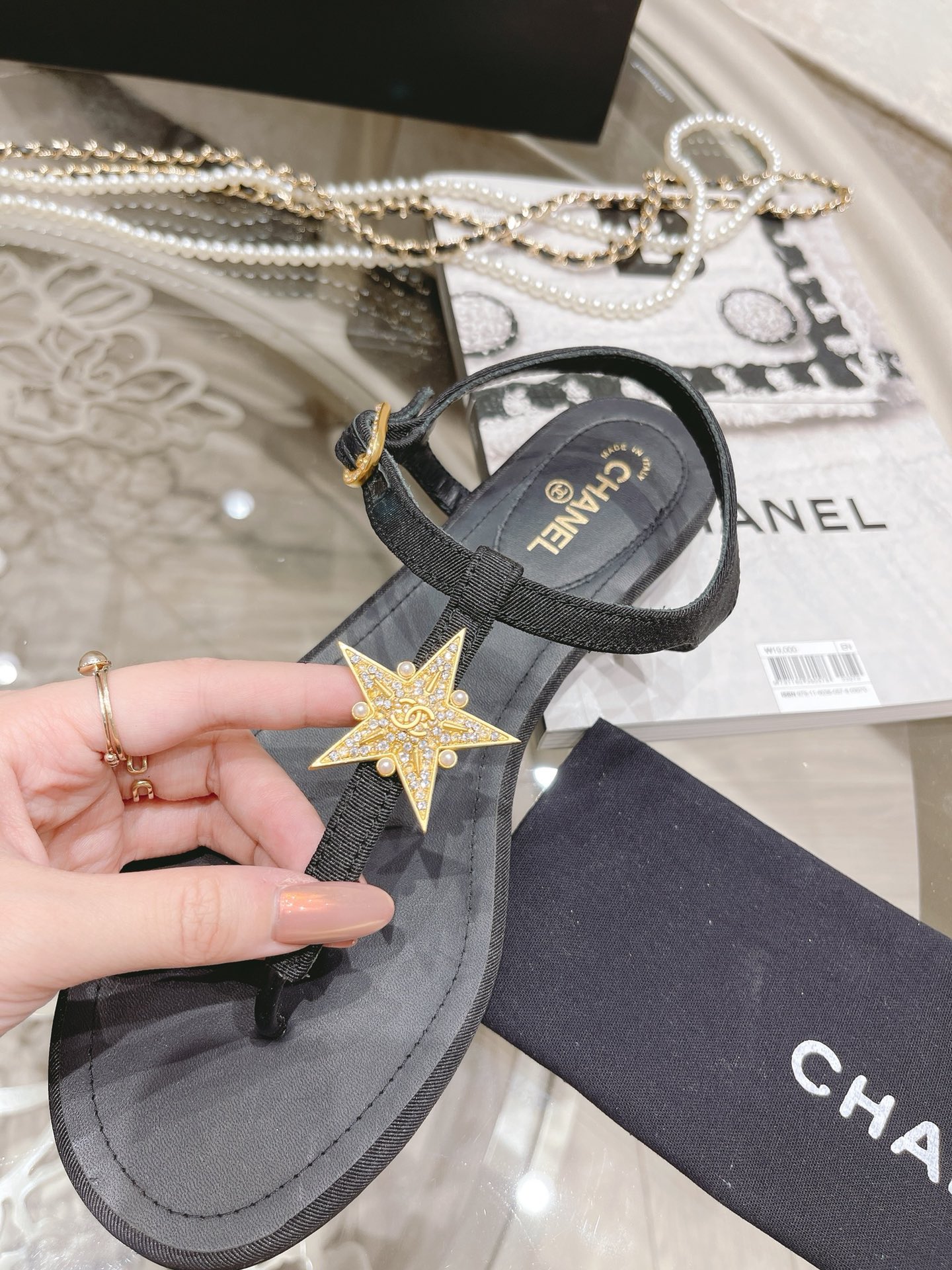 Women C*hanel Top Sandals