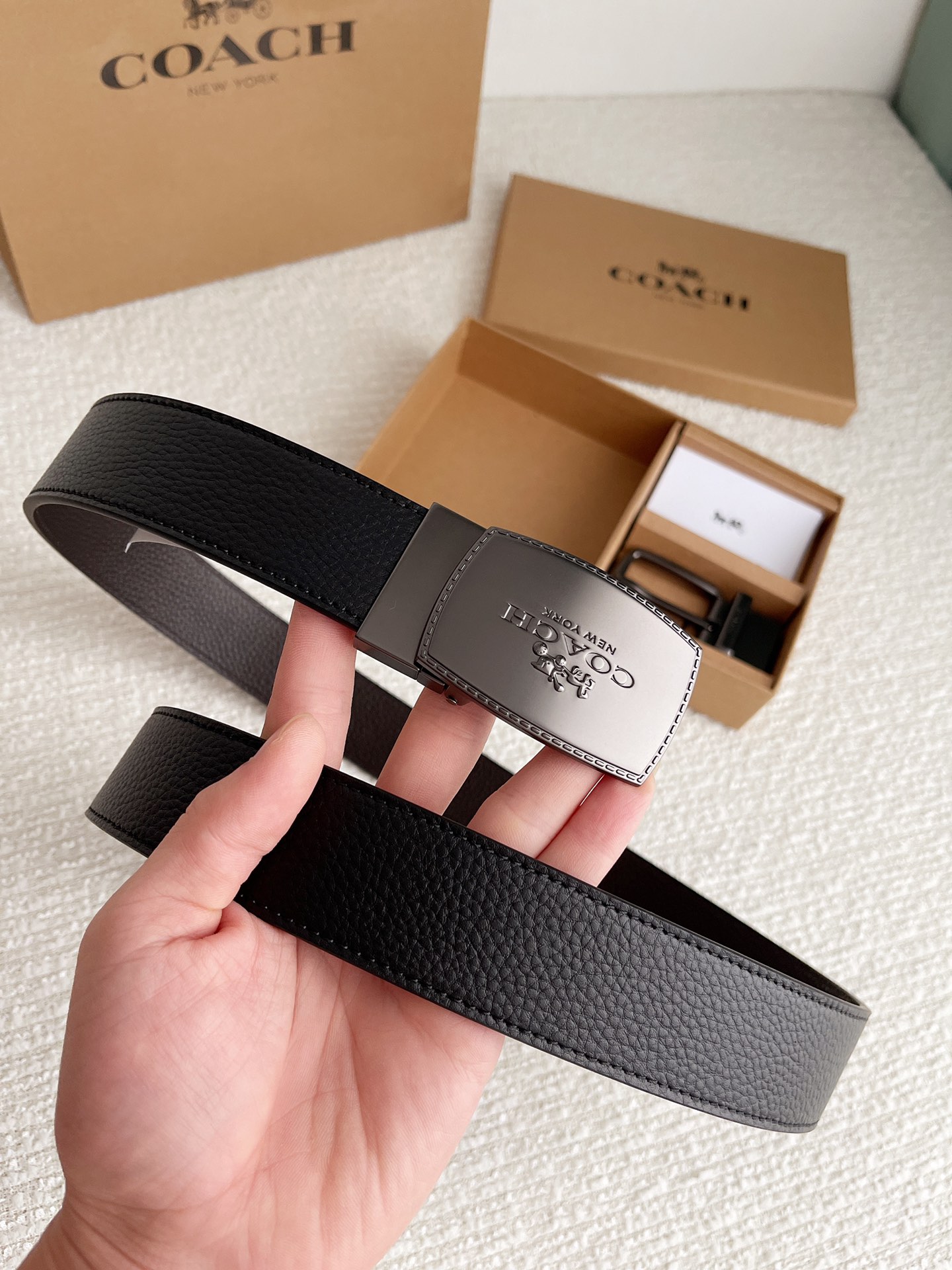 C*oach Belts Top Quality 37MM