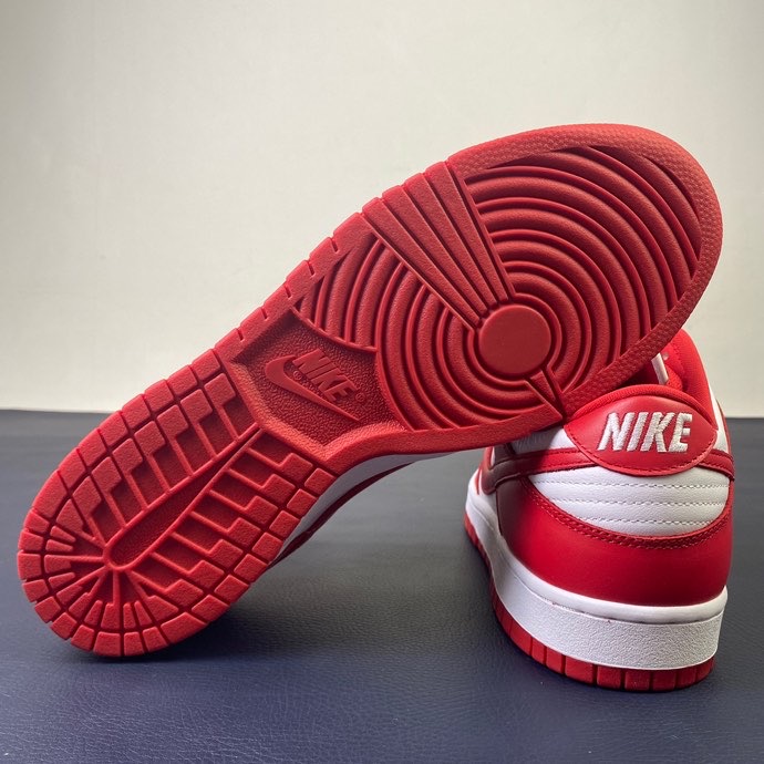 from Nike SB Dunk Low University Red CU1727-100