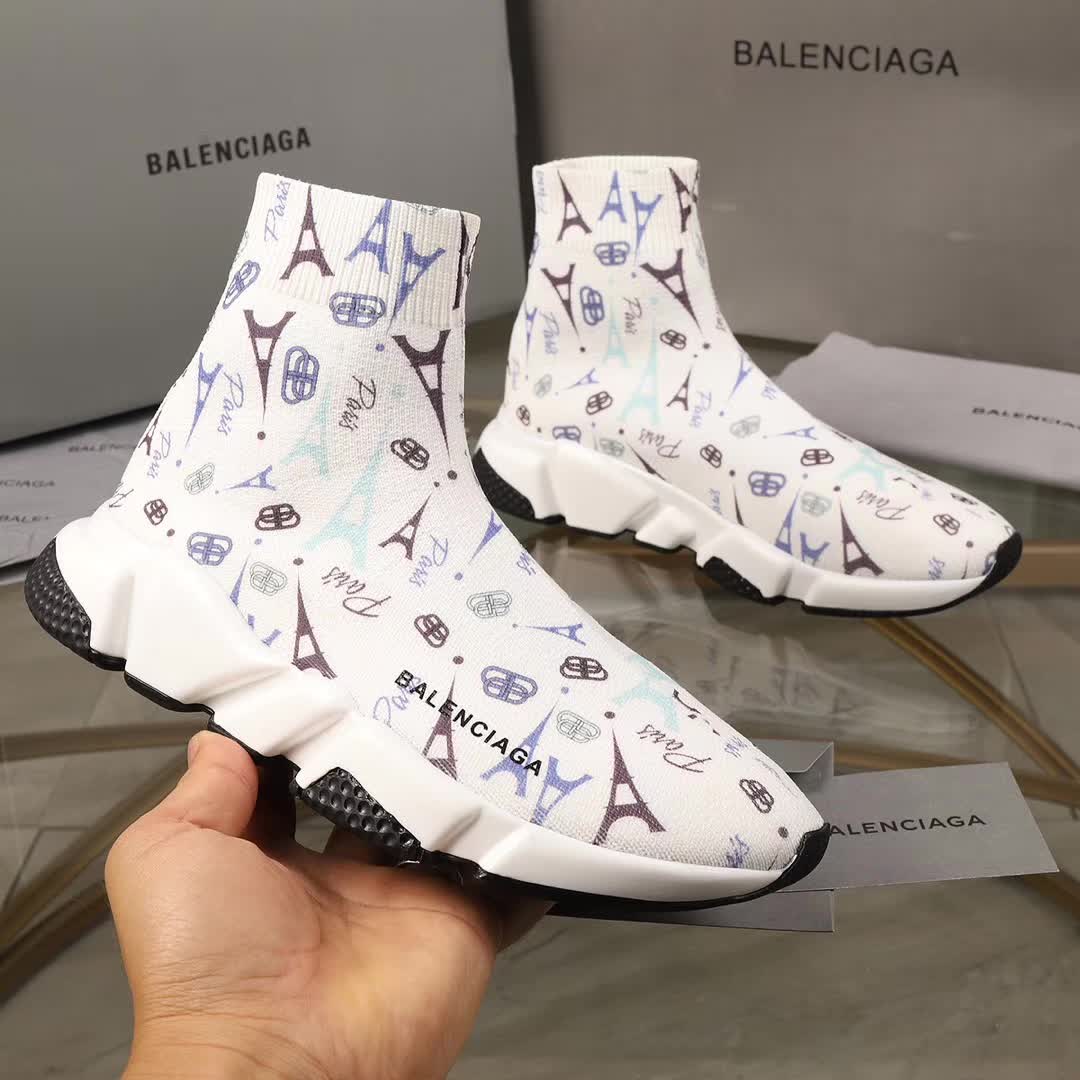 Men Women B*alenciaga Top Sneaker