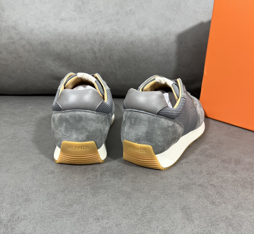 Men H*ermes Top Sneaker