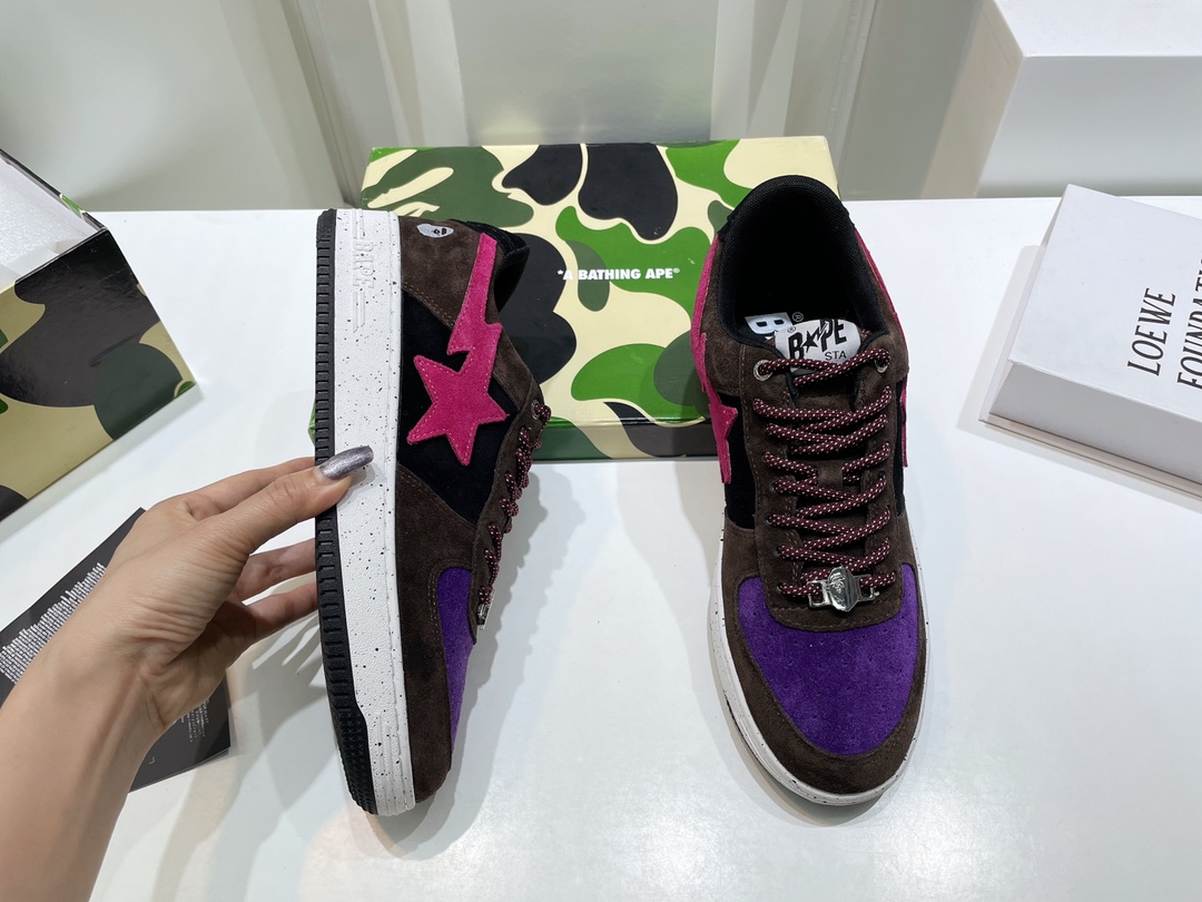 Men Women B*ape Top Sneaker