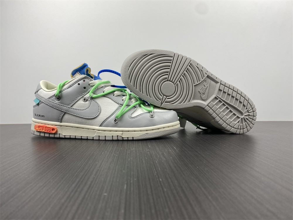 from O*ff-W*hite x Nike Dunk Low