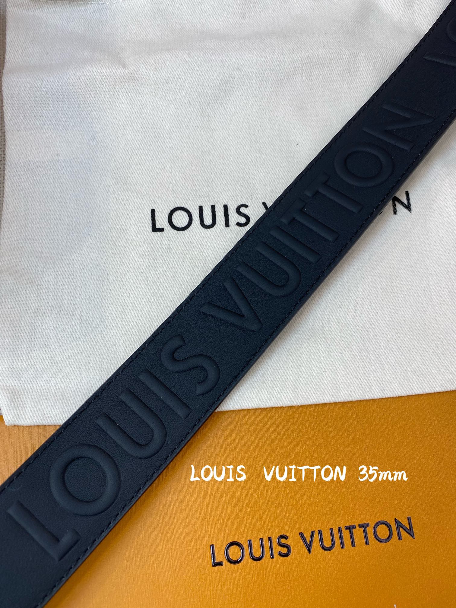 L*ouis V*uitton Belts Top Quality 35MM
