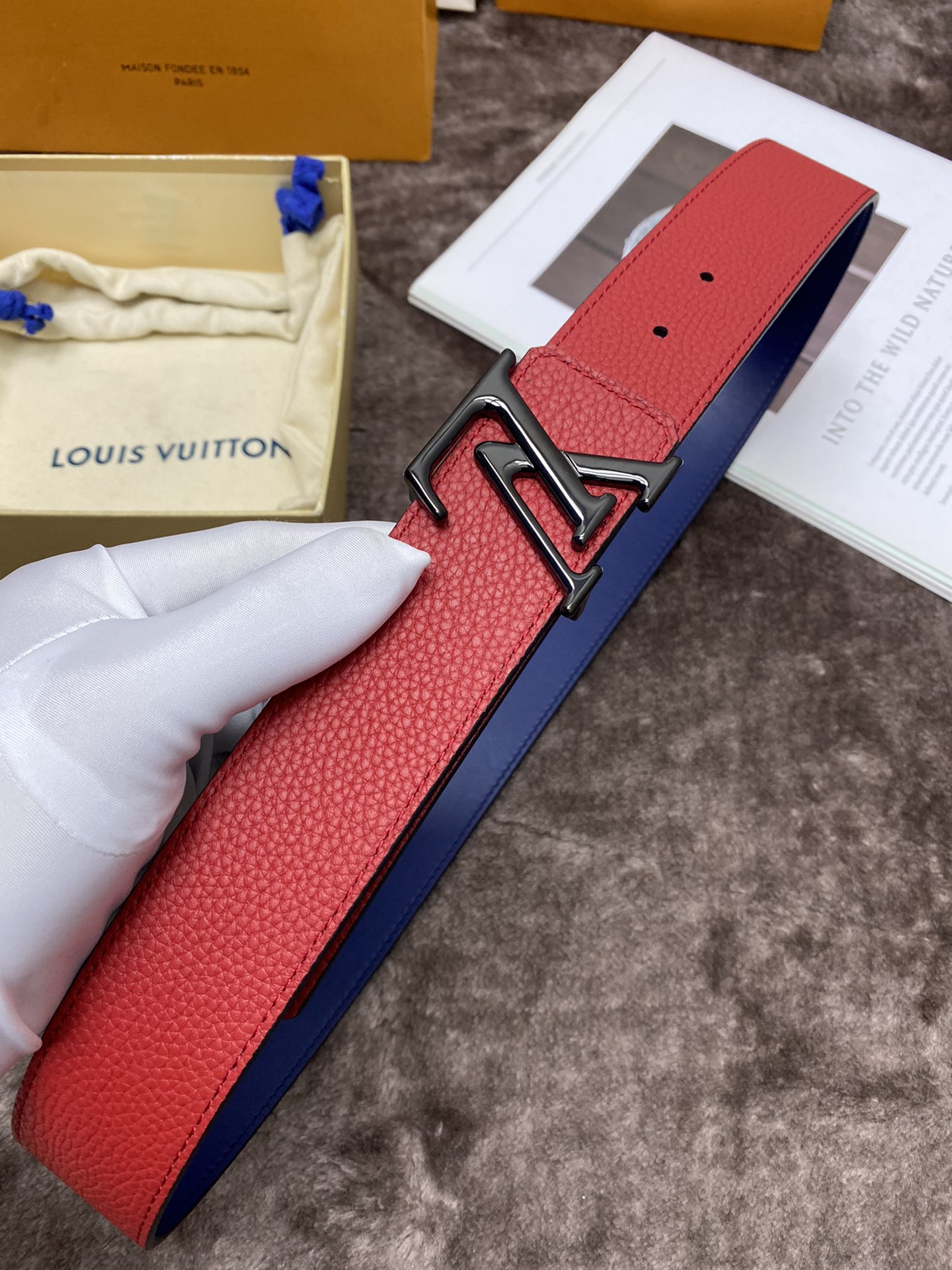 L*ouis V*uitton Belts Top Quality 40MM