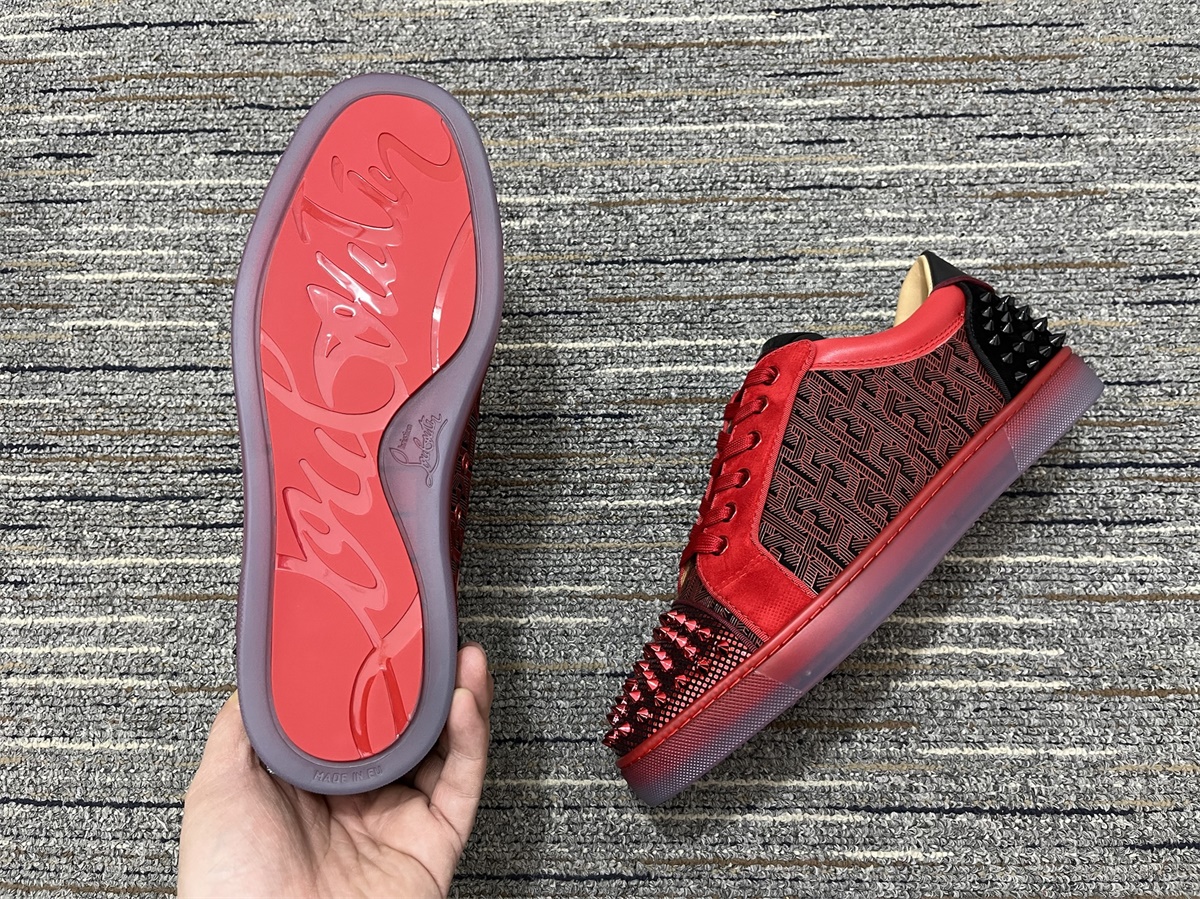 Men C*hristian L*ouboutin Low Top Sneakers
