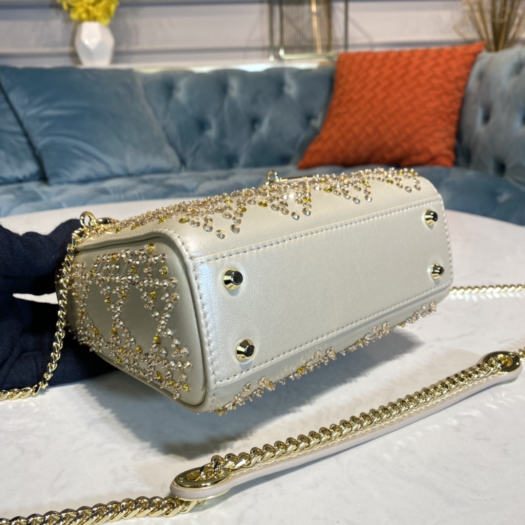 D*ior Bag Top Quality 17*7*14CM