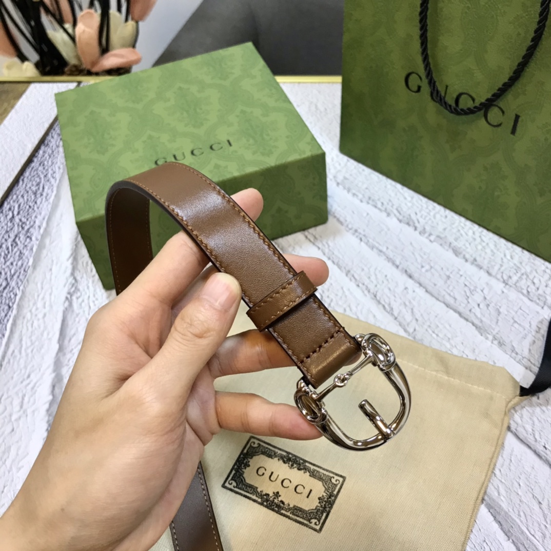 G*ucci Belts Top Version 2.5cm