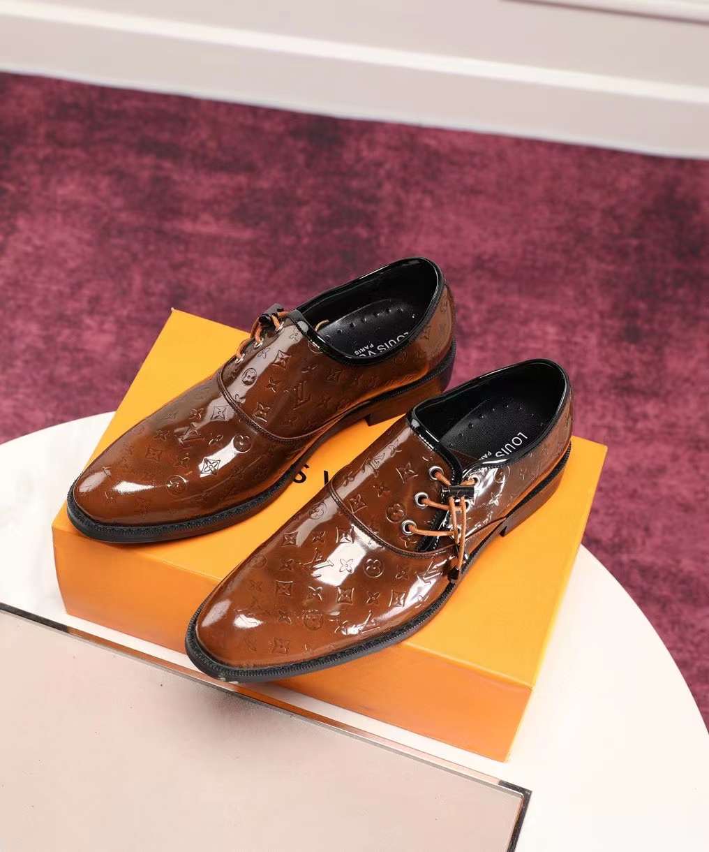 Men L*ouis V*uitton Top Sneaker