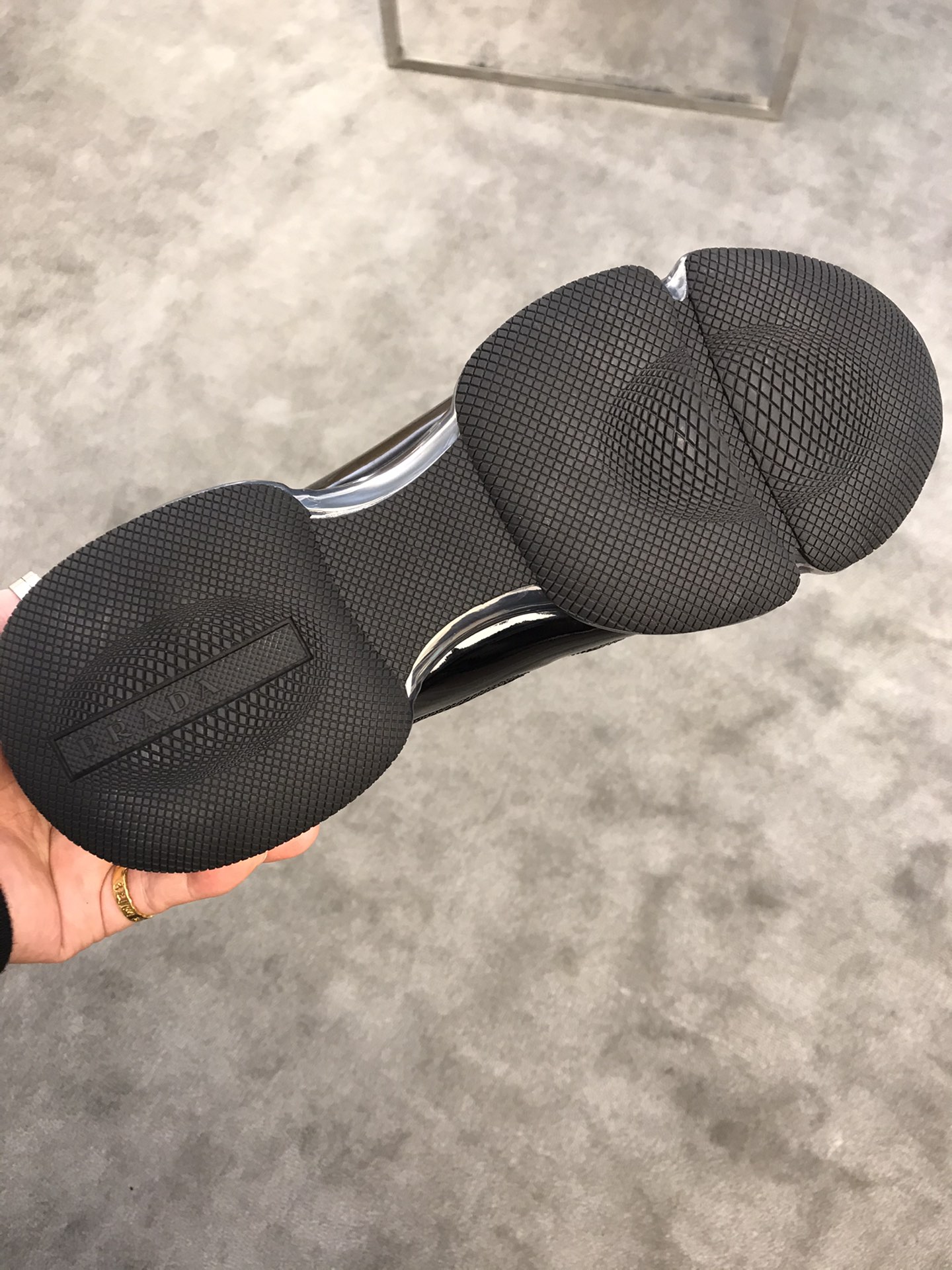 Men P*rada Top Sneaker