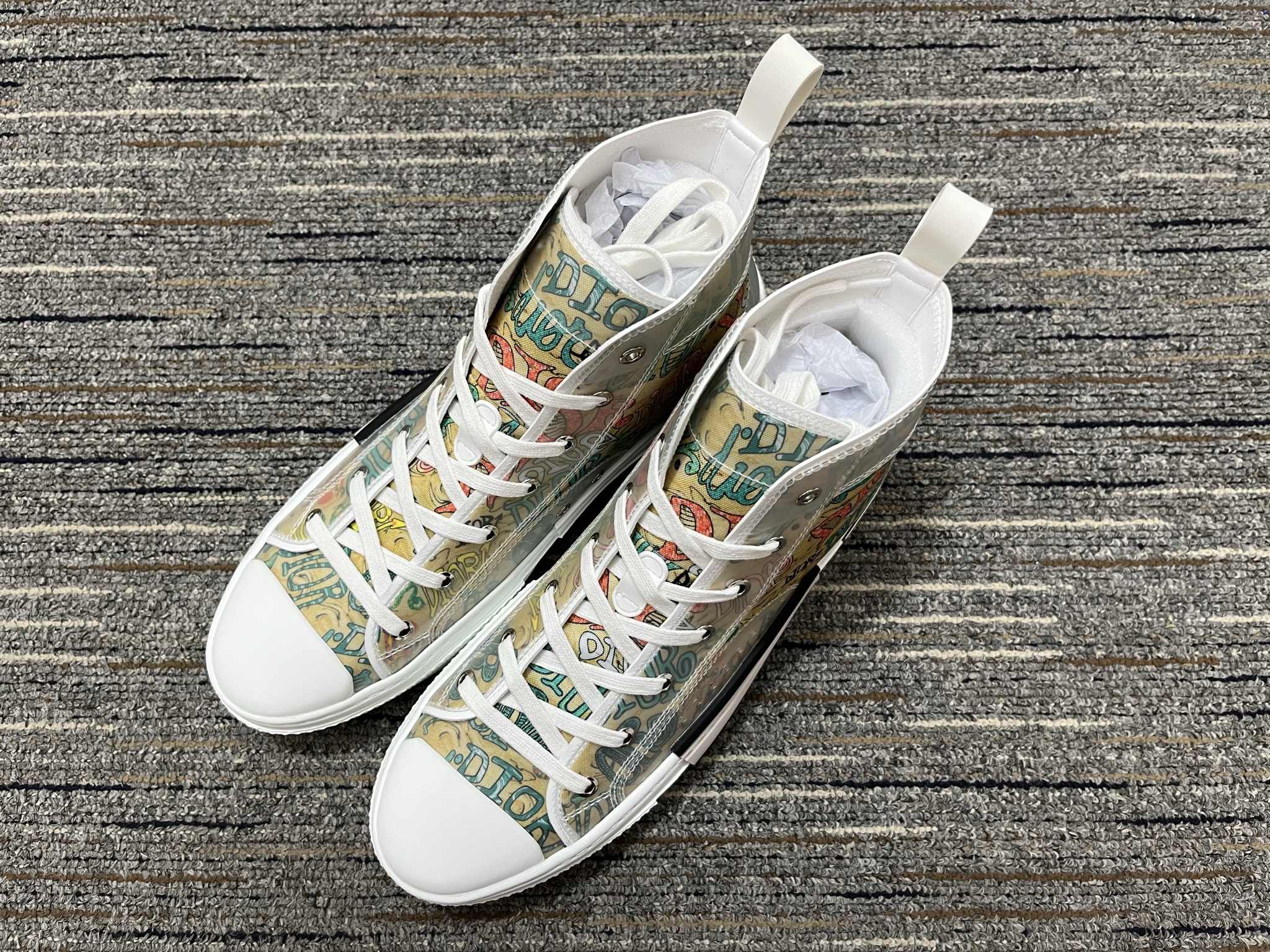 Men Women D*ior Top Sneakers