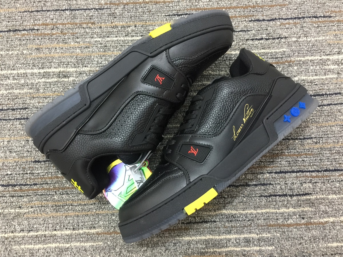 Men L*ouis V*uitton Top Sneakers