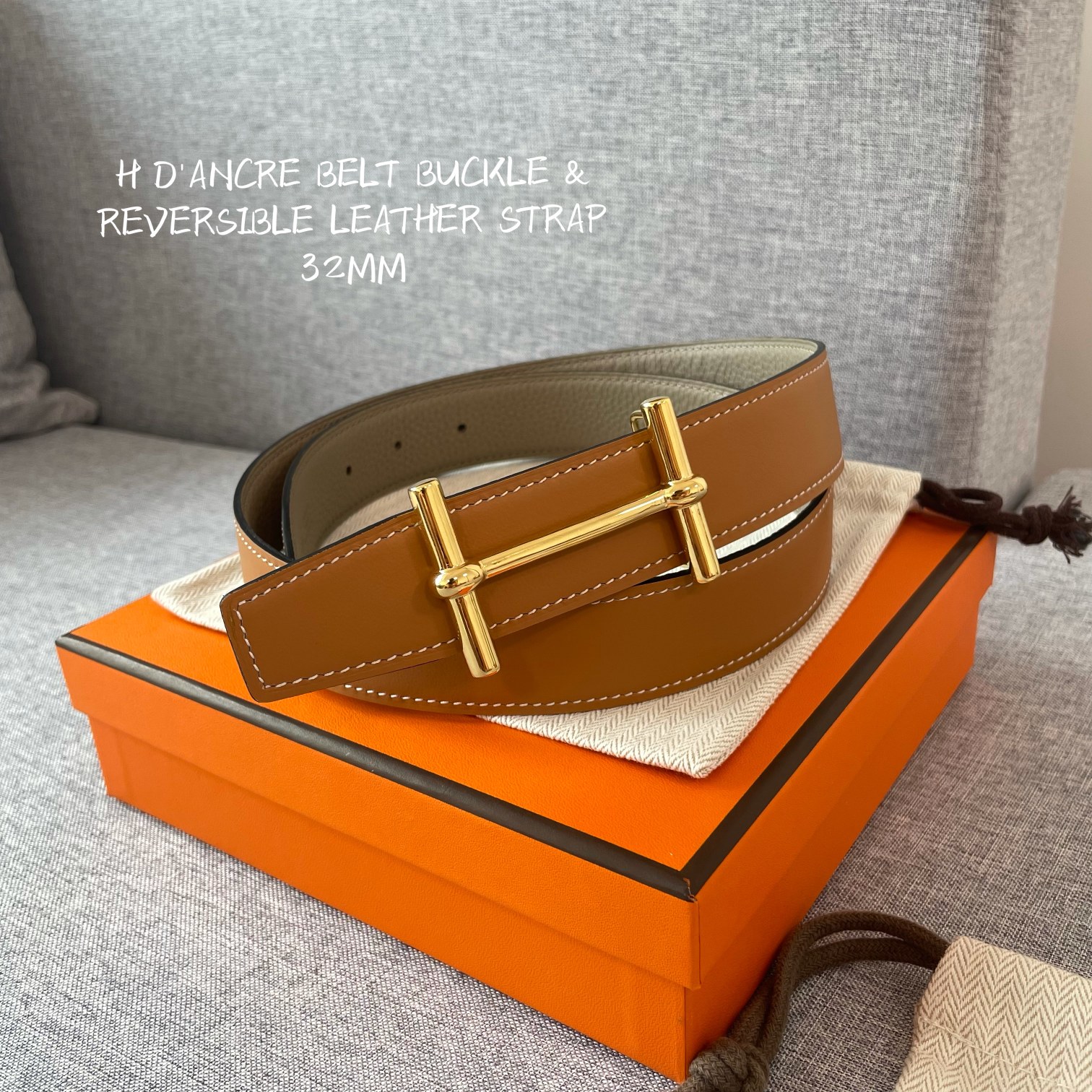 H*ermes Belts Top Quality 3.2CM