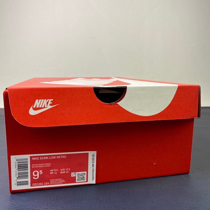 from NIKE DUNK LOW Court Purple DD1391-104