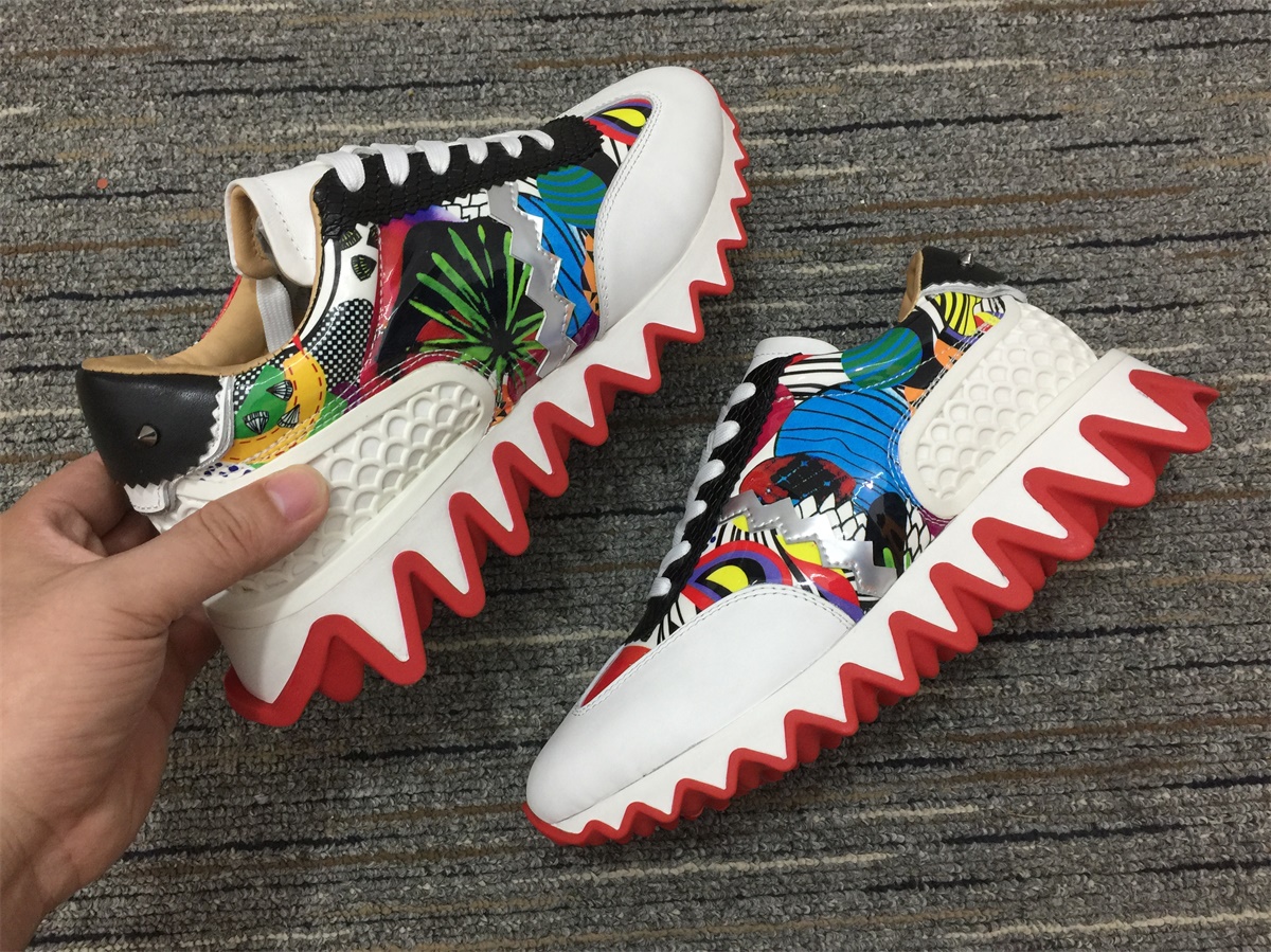 Men Women C*hristian L*ouboutin Top Sneakers