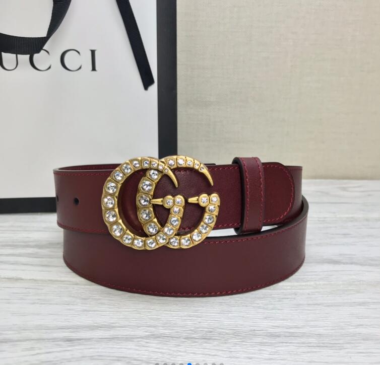 G*ucci Belts Top Quality 34MM