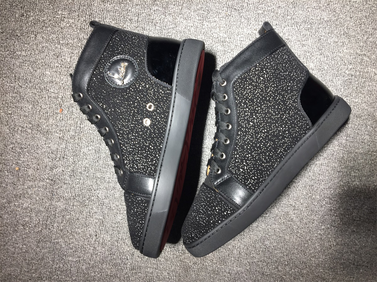 C*ristian L*uboutin Suede Leather Sneaker