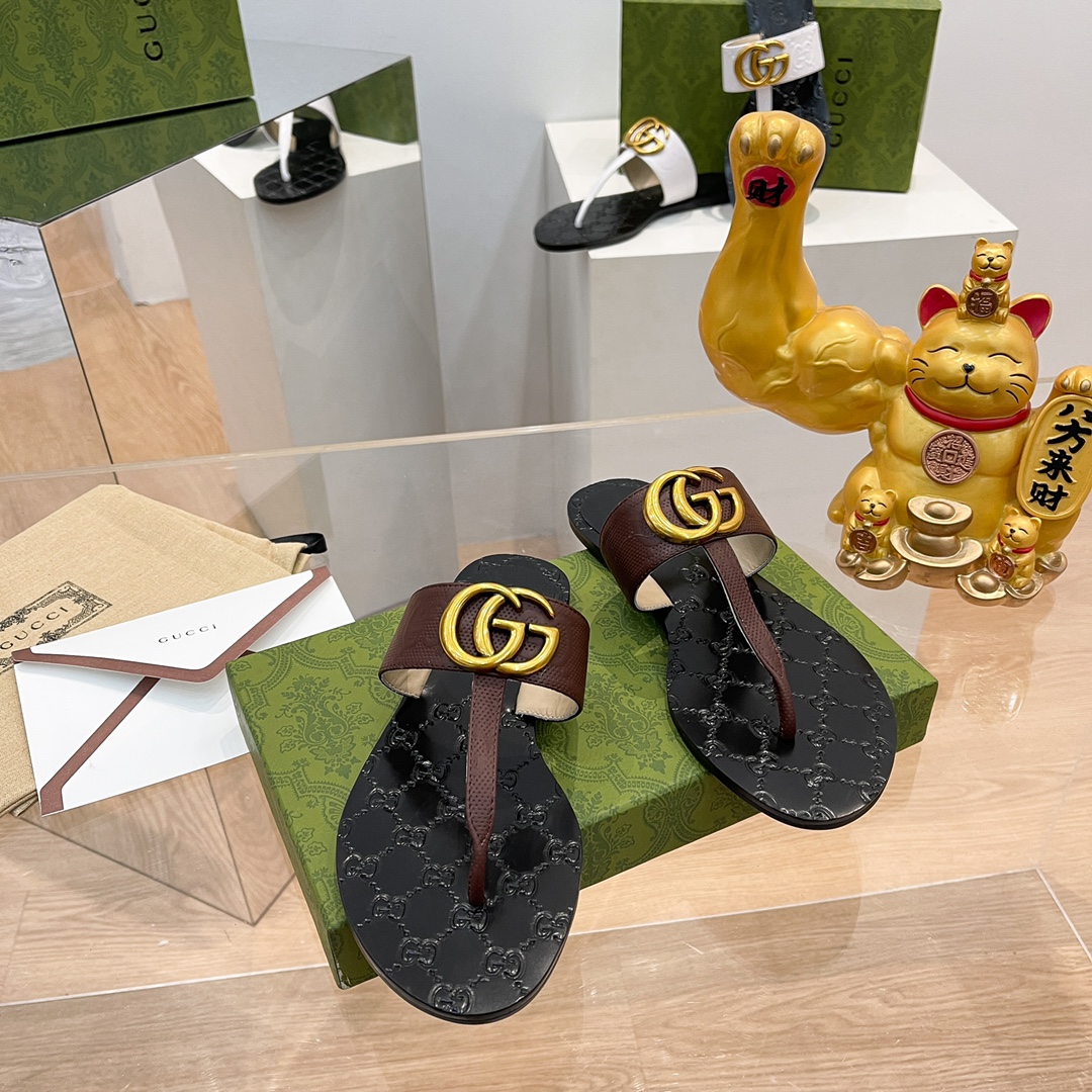 Men Women G*ucci Top Sandals