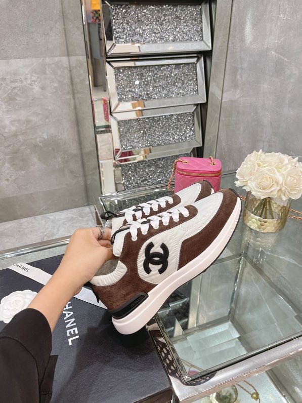 Women C*hanel Top Sneaker